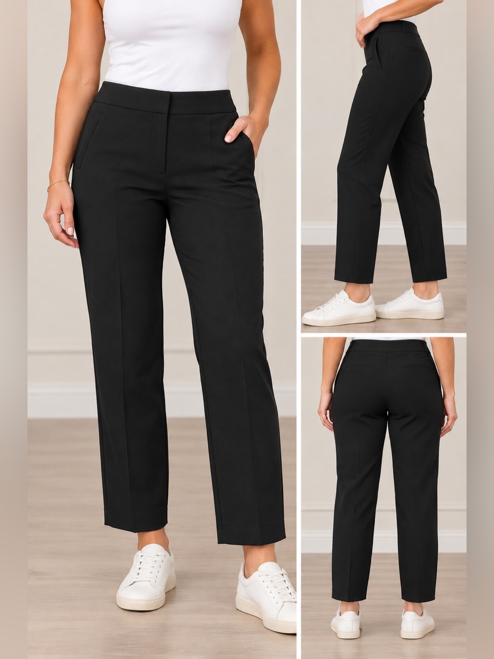 Athleta Brooklyn Ankle Pants Size 16 Black